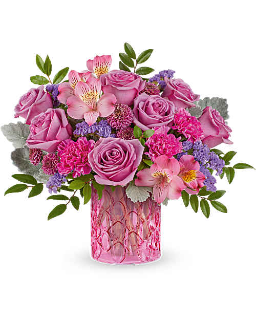 Teleflora's Pink Rhapsody