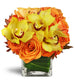 Golden Morning-Warm golden hues in a bouquet to start the day right