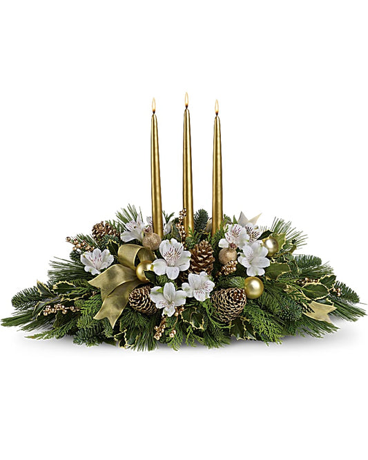 Royal Christmas Centerpiece